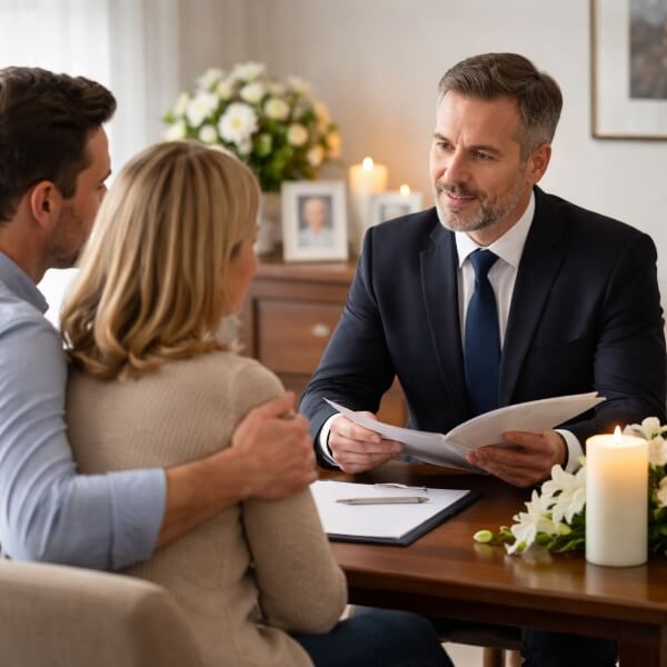 Aura Funeral Group arrange a funeral service with a Sydney funeral director providing guidance and support.